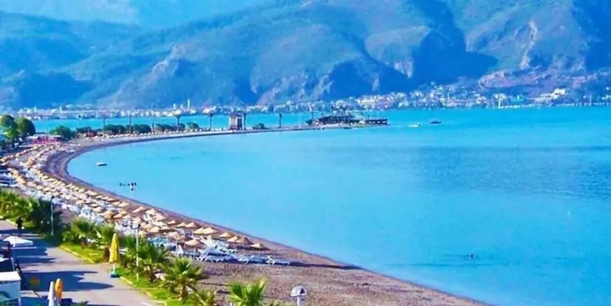 Min 1 Month Fethiye Calis Beach Apartment In Seafront Estate Türkei